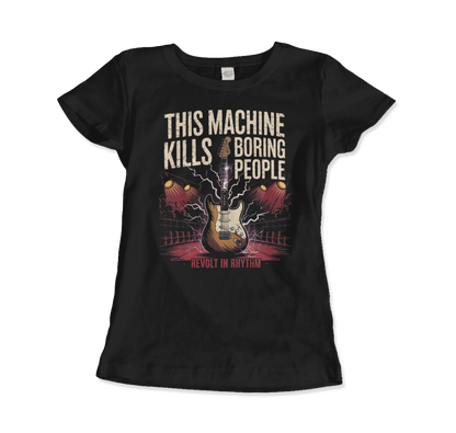 This Machine Kills Boring People T-Shirt-3