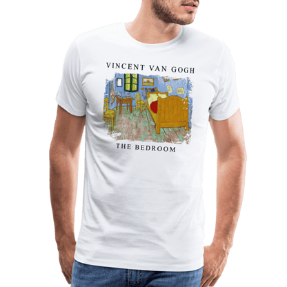 Vincent Van Gogh - The Bedroom, 1889 Artwork T-Shirt-1