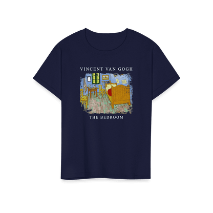 Vincent Van Gogh - The Bedroom, 1889 Artwork T-Shirt-19
