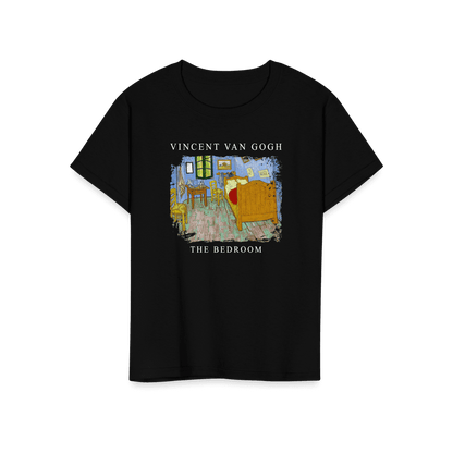 Vincent Van Gogh - The Bedroom, 1889 Artwork T-Shirt-18