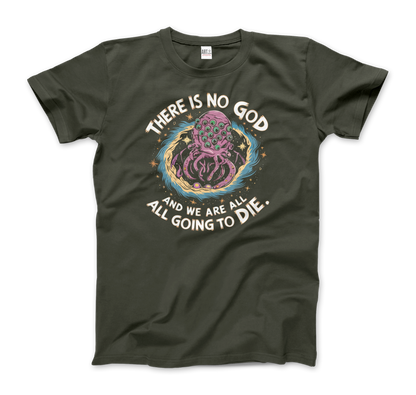 Vintage Lovecraftian Nihilism Monster T-Shirt-0