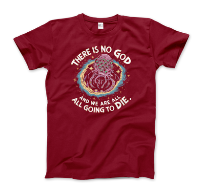 Vintage Lovecraftian Nihilism Monster T-Shirt-5