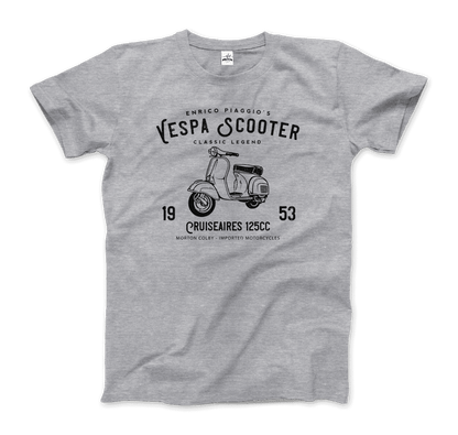 Vintage Piaggio Scooter 1953 125cc T-Shirt-0