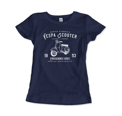 Vintage Piaggio Scooter 1953 125cc T-Shirt-15