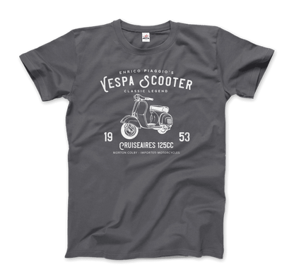Vintage Piaggio Scooter 1953 125cc T-Shirt-3