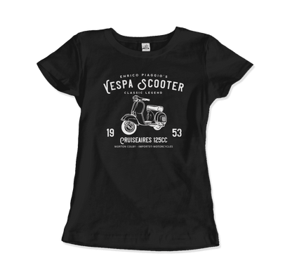 Vintage Piaggio Scooter 1953 125cc T-Shirt-14