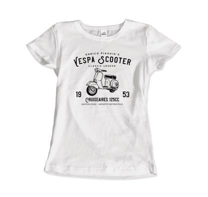 Vintage Piaggio Scooter 1953 125cc T-Shirt-13