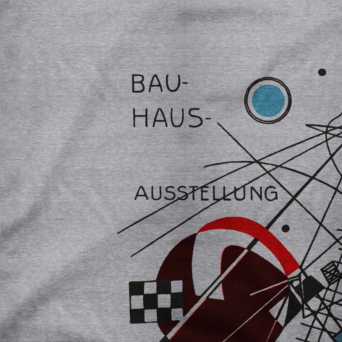Wassily Kandinsky - Bauhaus Exhibition Artwork T-Shirt-4