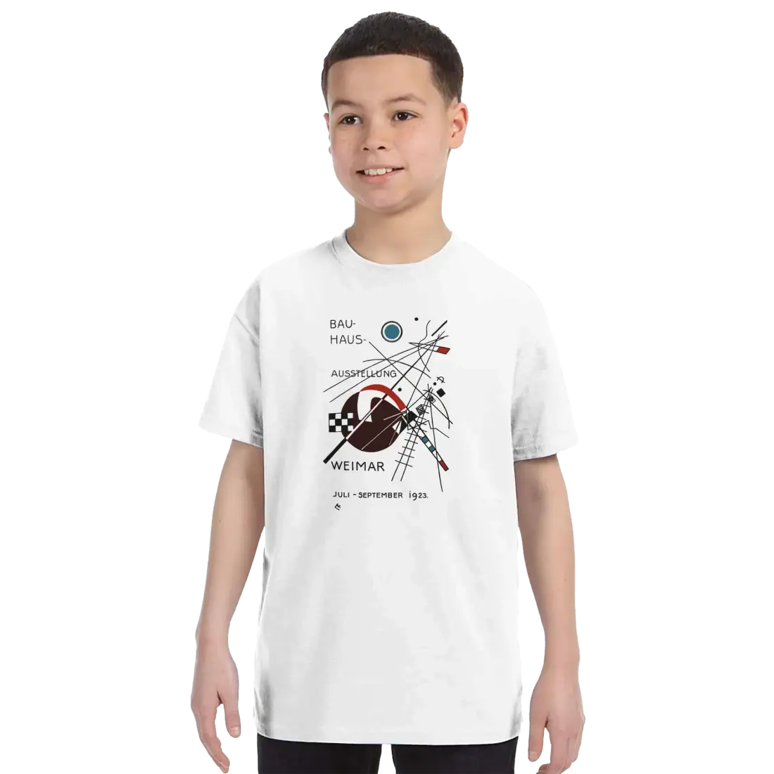 Wassily Kandinsky - Bauhaus Exhibition Artwork T-Shirt-9