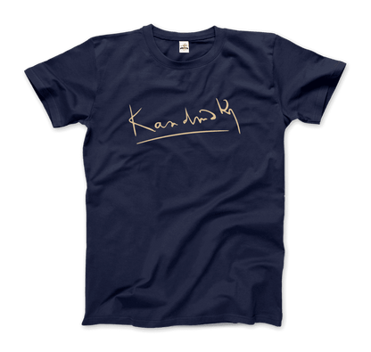 Wassily Kandinsky Signature Art T-Shirt-8