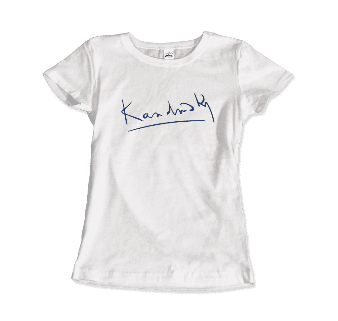 Wassily Kandinsky Signature Art T-Shirt-12