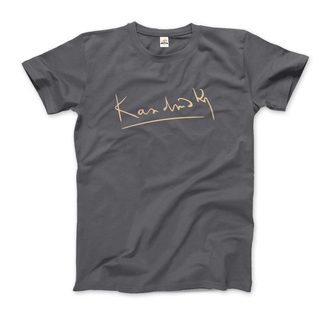 Wassily Kandinsky Signature Art T-Shirt-10