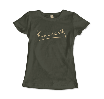 Wassily Kandinsky Signature Art T-Shirt-16