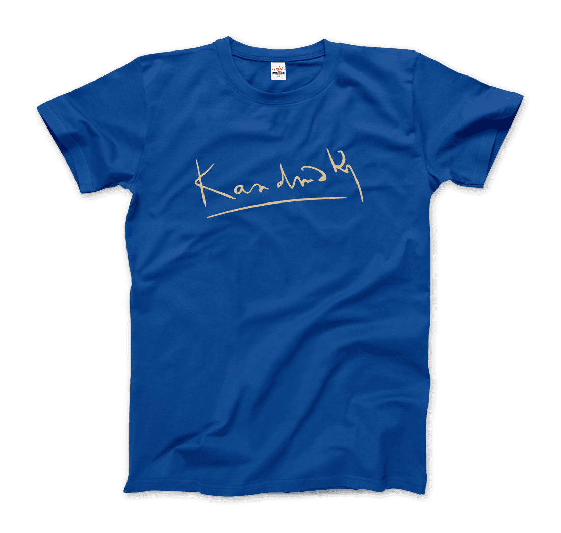 Wassily Kandinsky Signature Art T-Shirt-11